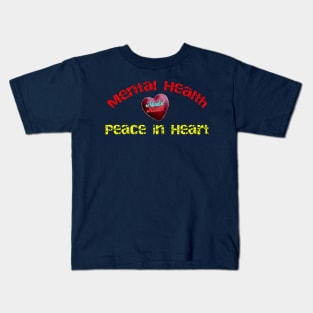 Peaceful Mind Shirt Line Kids T-Shirt